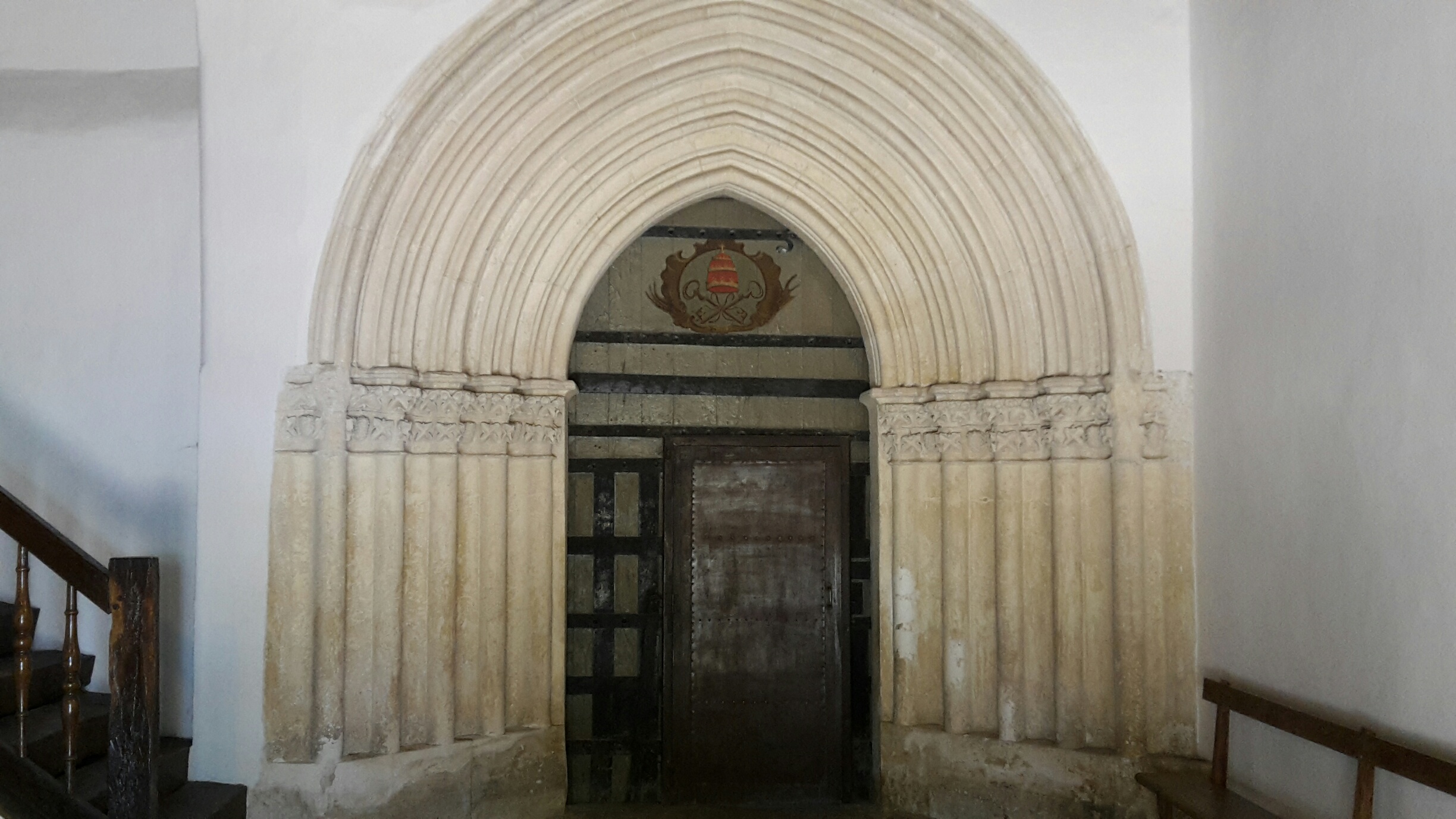imagen Arco s XIV Pórtico iglesia Elorriaga
